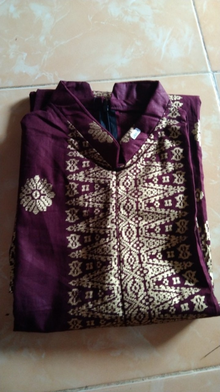 Terlaris Serut Genes Jelita Tunic Navbor Yelbor Whitbor Creambor Tunik Batik Modern Hrb030 D