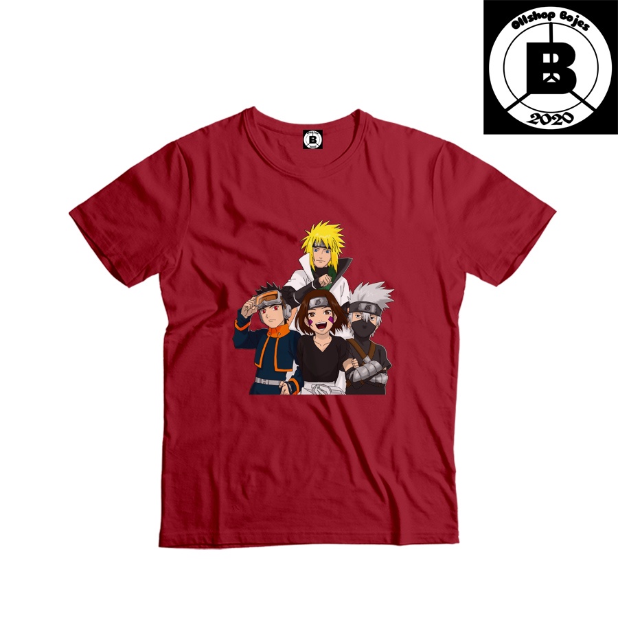 Kaos MinatoTeam By kakashihatake88 Baju Anime - ollshopbojes