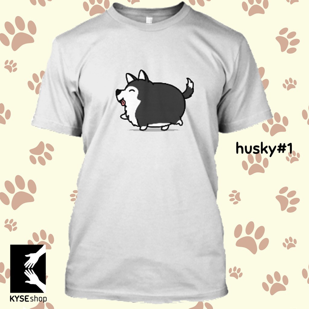 Kaos Anjing Husky