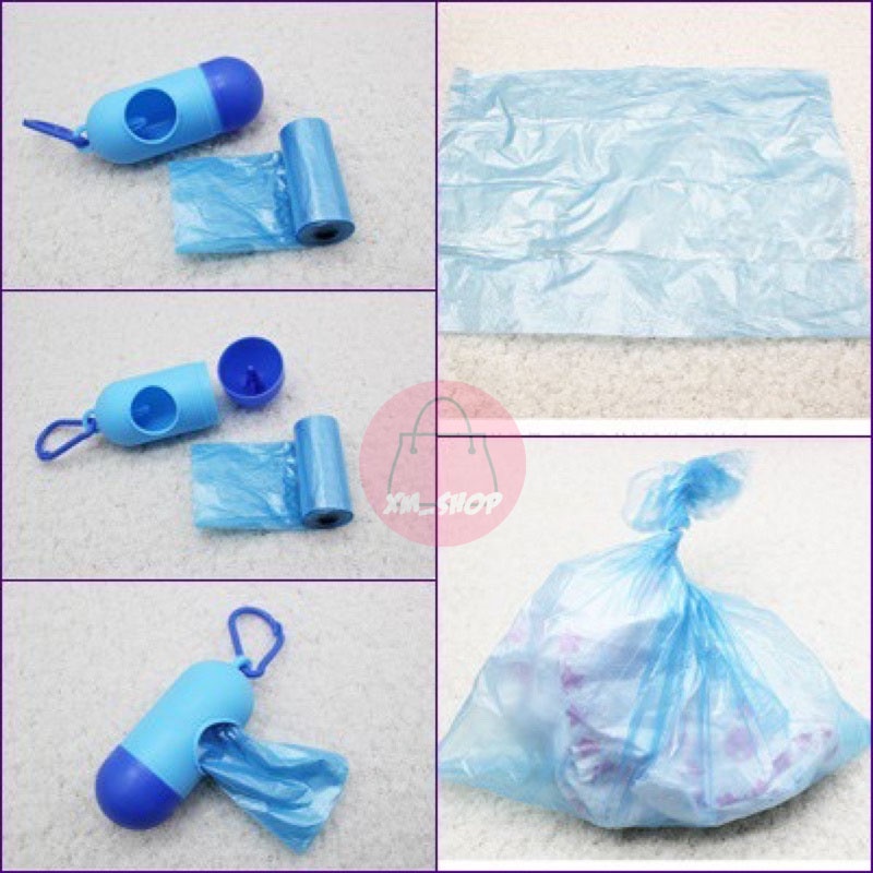 PLASTIK POPOK DISPENSER KANTONG PLASTIK PORTABLE TRAVELLING