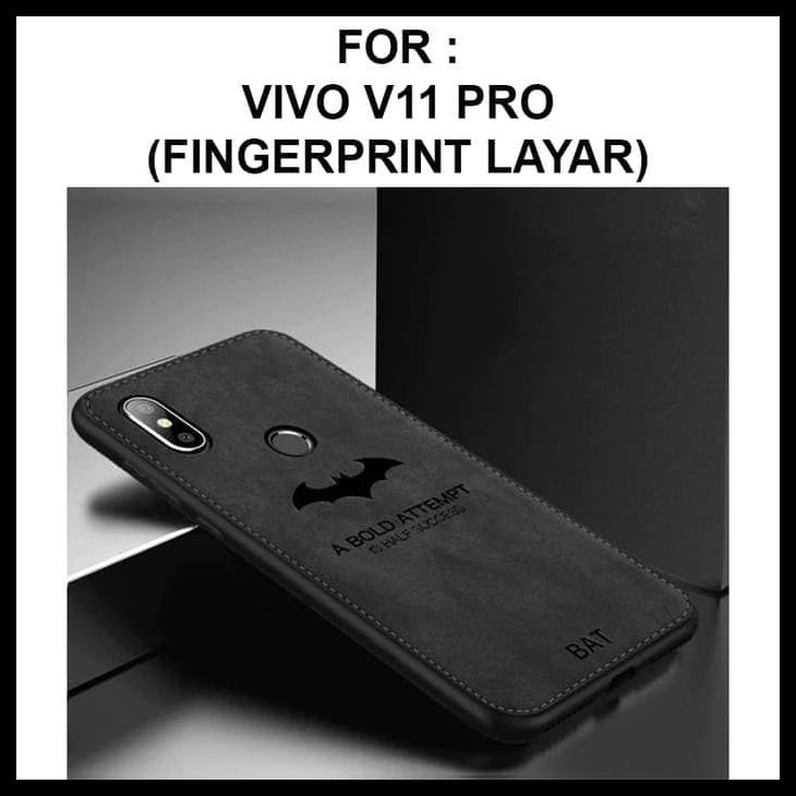 Tahan Lama Hard Case Handphone Case Vivo V11 V11 Pro Softcase Casing Hp Back Cover Leather Tpu Deer