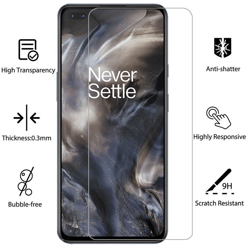 Pelindung Layar Tempered Glass 9h Hd Anti Sidik Jari Untuk Oneplus