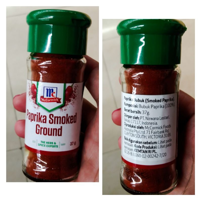 

McCormick Paprika Smoked Ground bumbu paprika bubuk 37gr