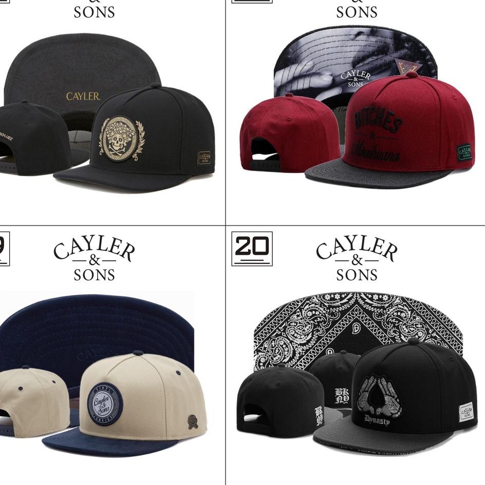 "Tgn31au22ι" TOPI SNAPBACK CAYLER & SONS ORIGINAL IMPORT