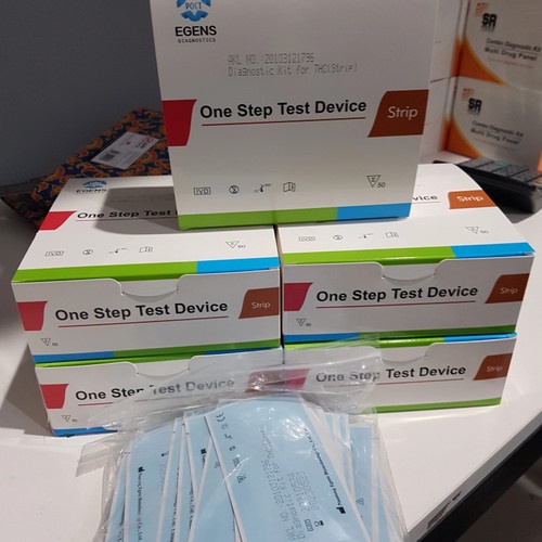 alat rapid test drug THC strip 50 test