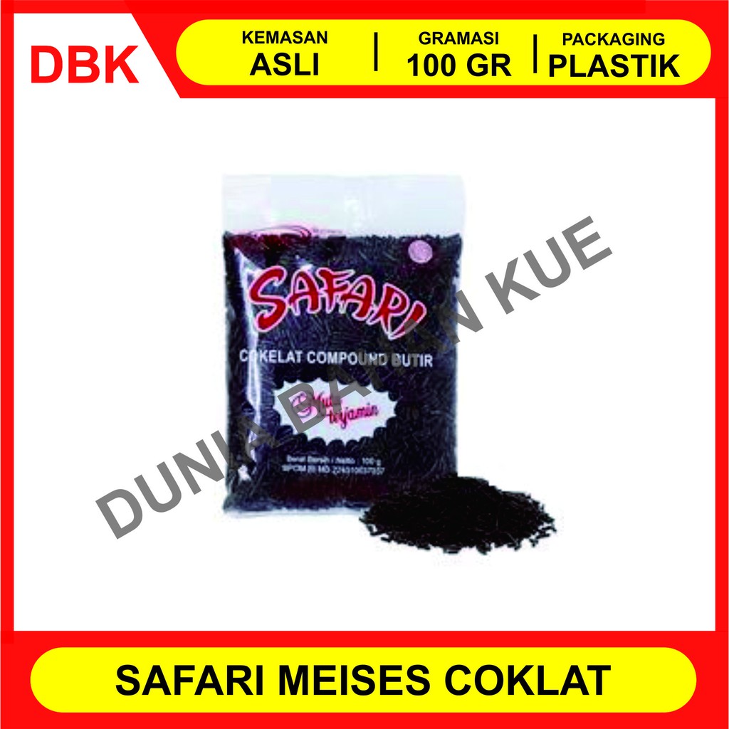 

MESES COKELAT SAFARI LAGIE COKLAT 100 GR / MEISES / MESES / CERES