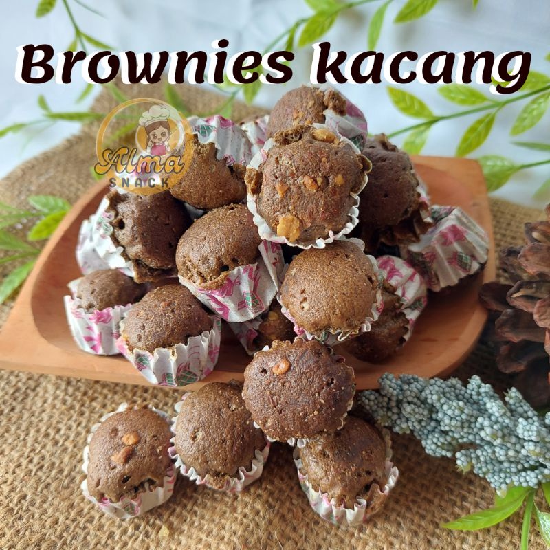 

ALMA.SNACK 250gr BROWNIES KERING COKLAT KACANG SNACK KILOAN MURAH