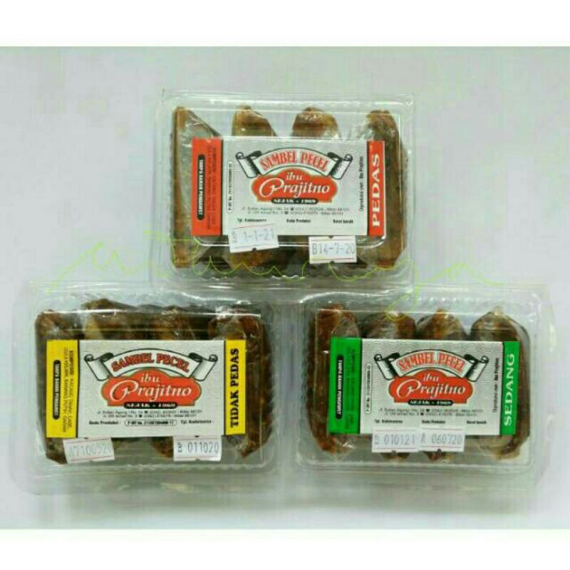 

Sambel Pecel "Ibu Prajitno" Khas O'Odabli Blitar 230.g