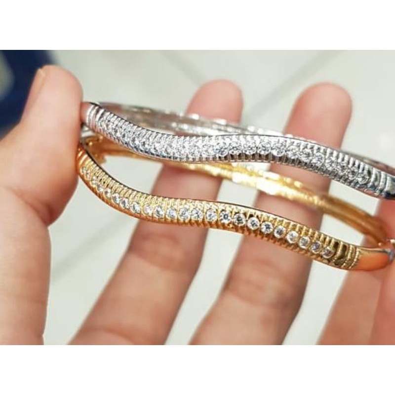 GELANG TANGAN TURA LEKUK BARIS 1 SEMI BERLIAN