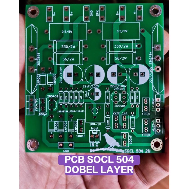 PCB SOCL 504 DOBEL LAYER