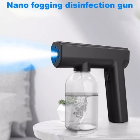 Grosir - 8068 Nano Spray Wireless 300ML / Spray Gun UV Disinfectant / Sterilizer Gun / Semprotan Fog