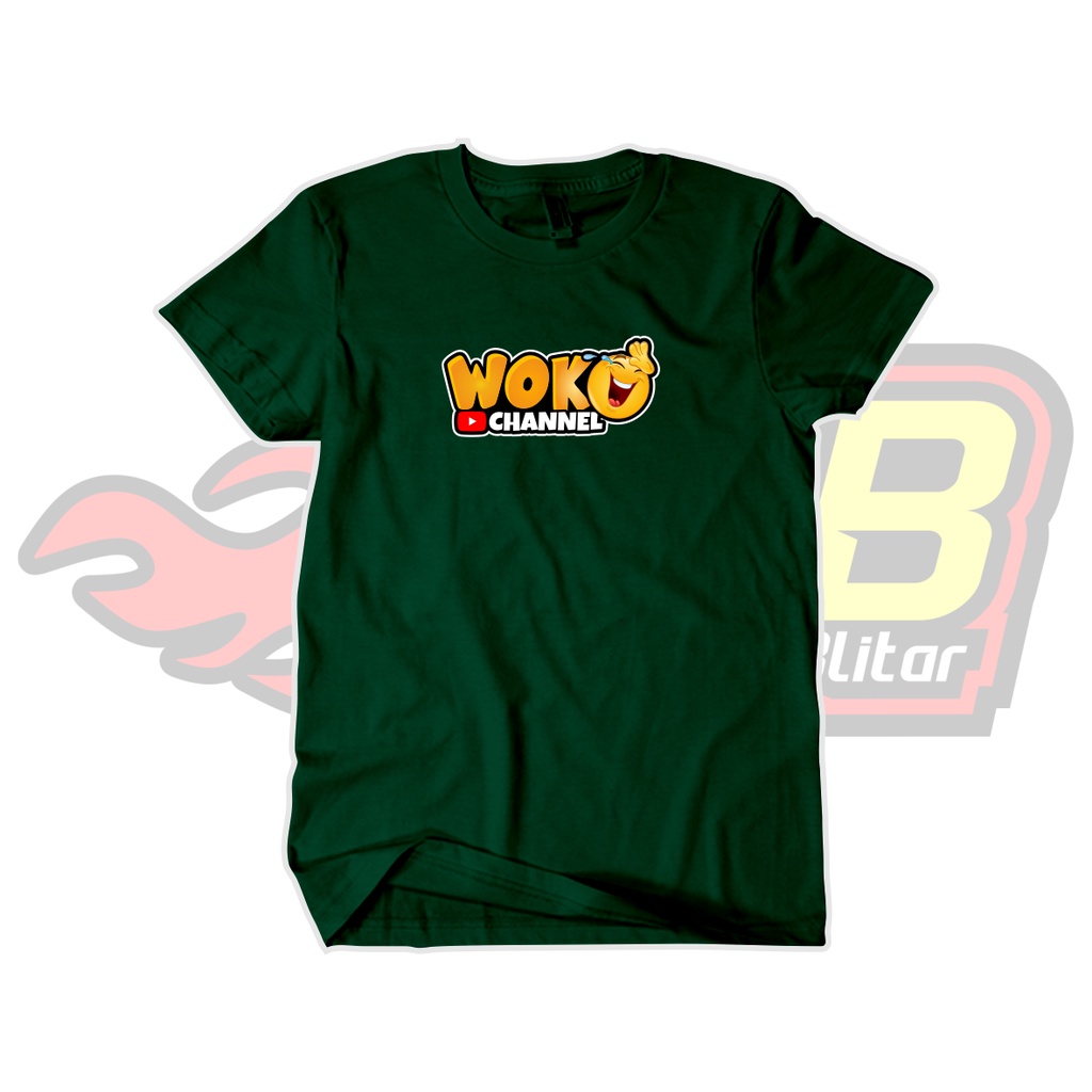 Kaos Woko Chanel Katun Distro Unofficial