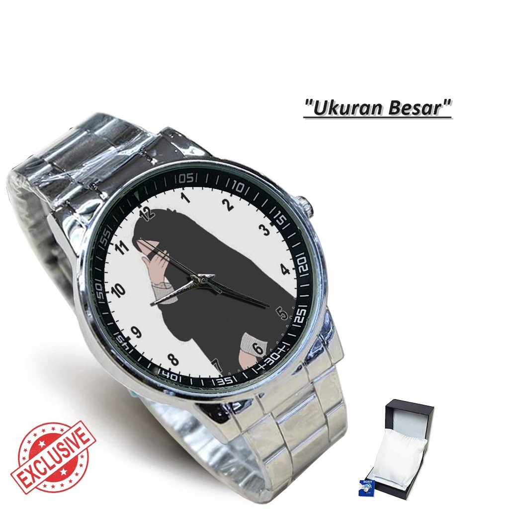 Jam Tangan Rantai Couple HIJAB MOTIF - 1 (Nice)