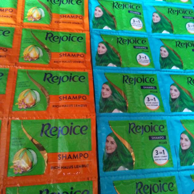 Rejoice shampo isi 12 sachet/RENTENG