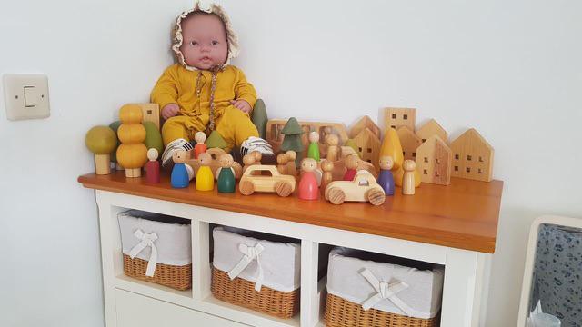 Littlemonq Spring Forest Set / Pohon Kayu Spring