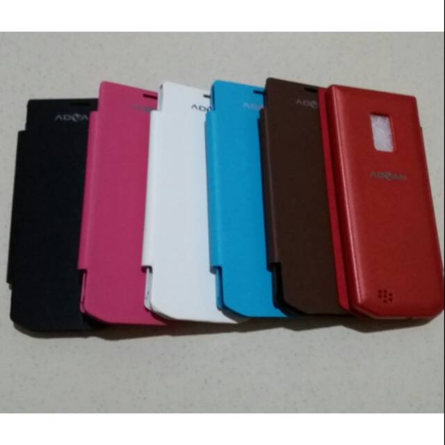 FLIPCOVER ADVAN Q7A/S4A/S4C/S4/S45A/S3 NEW/S3  LITE/S35A/S3 PLUS/S4J/S4G/S4H/S5F PLUS