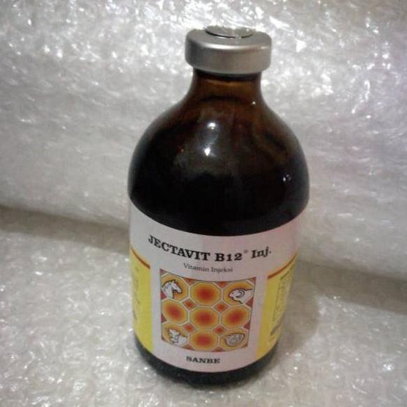 Jectavit B12 Inj Sanbe Vitamin B12 Obat Hewan Untuk Ternak Sapi