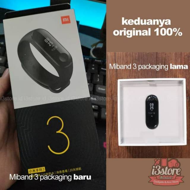 Xiaomi Mi Band 3 Miband 3 Oled Ori Smartwatch Original Miband3 Shopee Indonesia