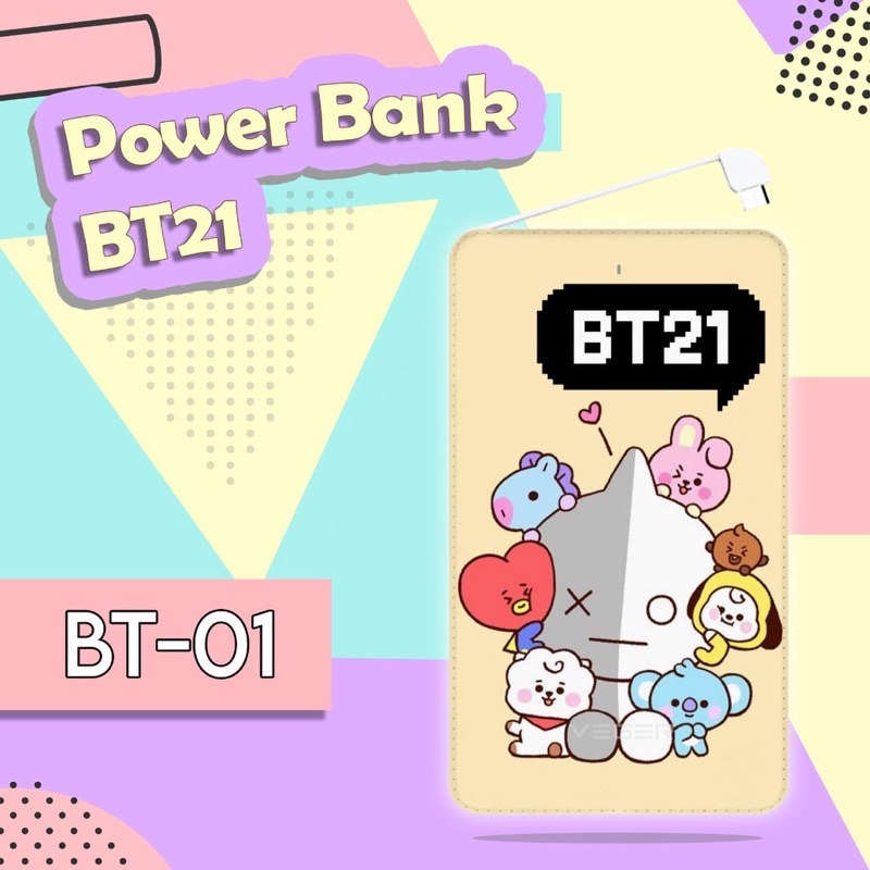 custom powerbank / powerbank bt21