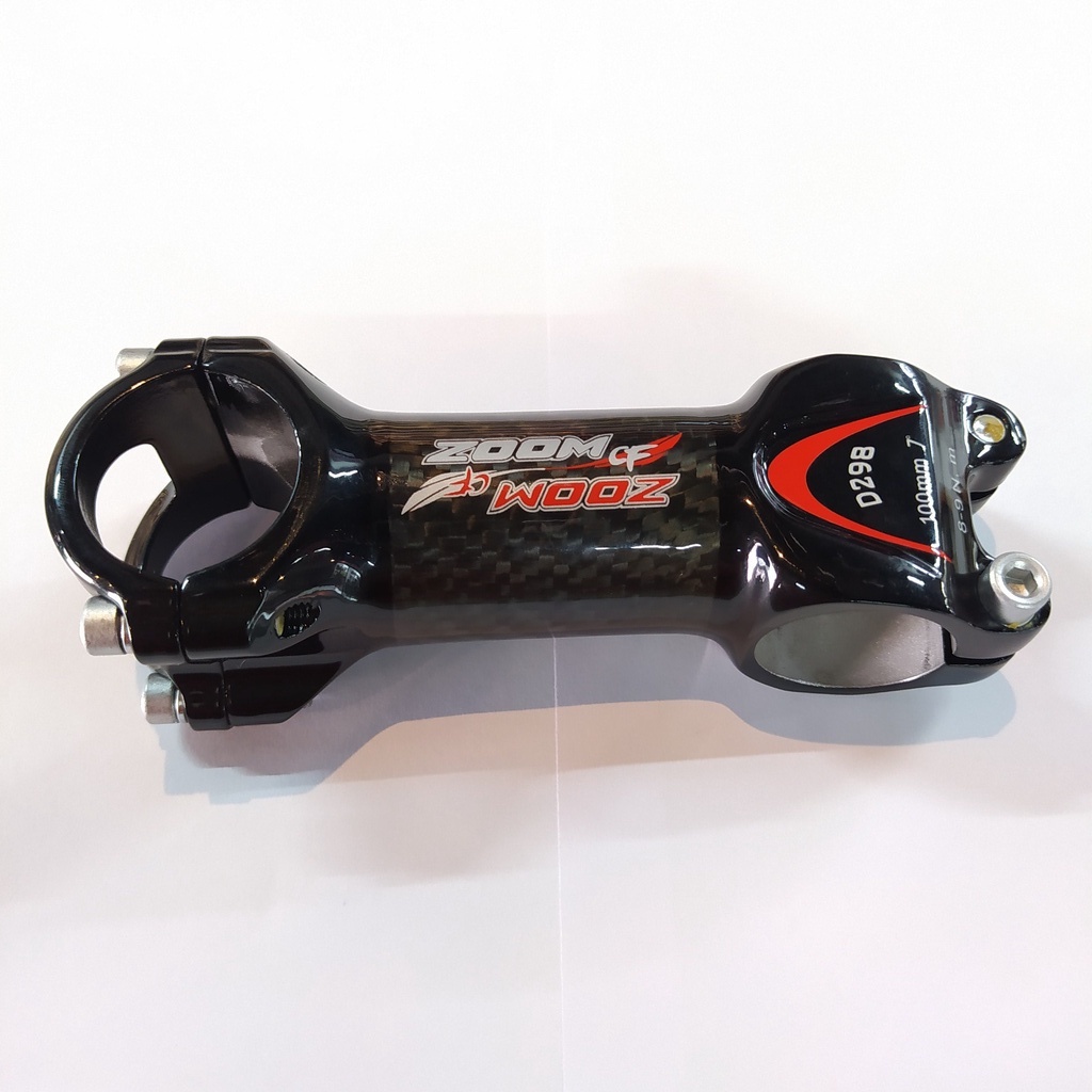 Stem Sepeda Zoom CF uk 31.8 Panjang 100 mm Alloy carbon