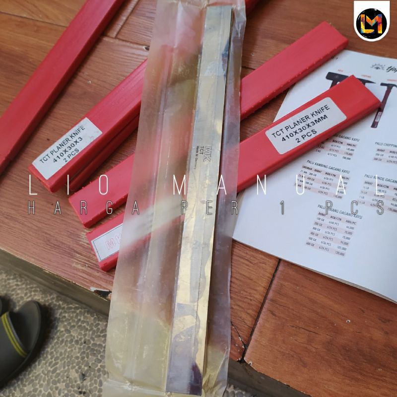pisau planer TCT MK 410 x 30 x 3 mm pisau serut duduk 410 x 30 x 3 mm TCT MK