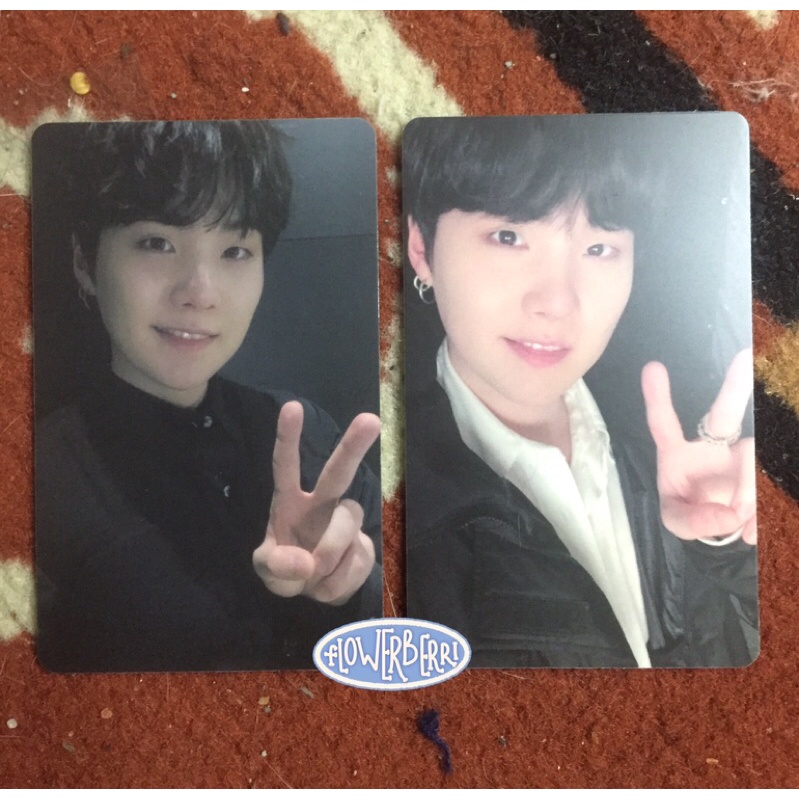 [READY] Official Photocard Bts Suga BE Deluxe M2U & Soundwave Lucky Draw