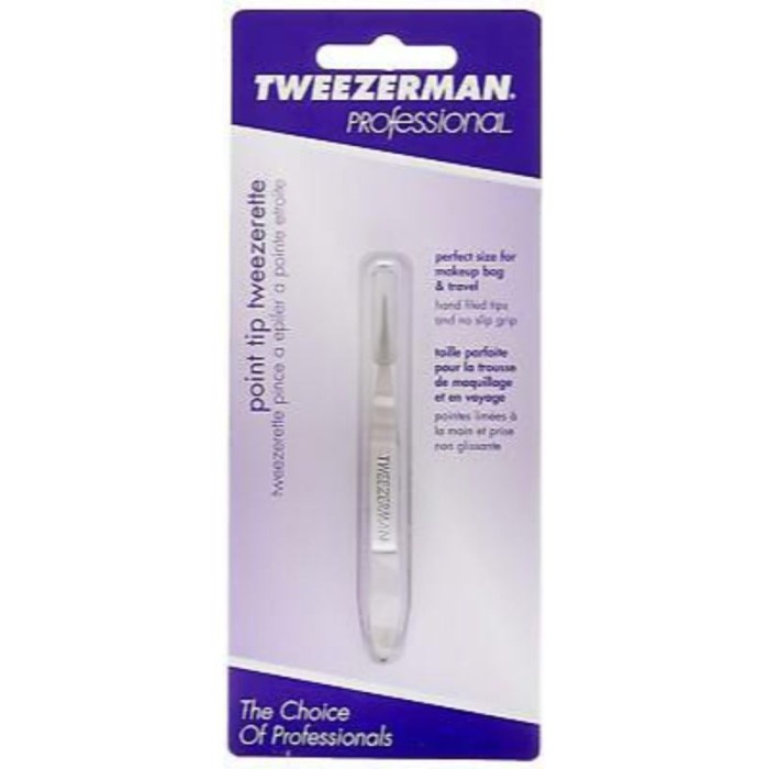 Tweezerman #1131-P tweezerette point stainless pinset alis ANANDA