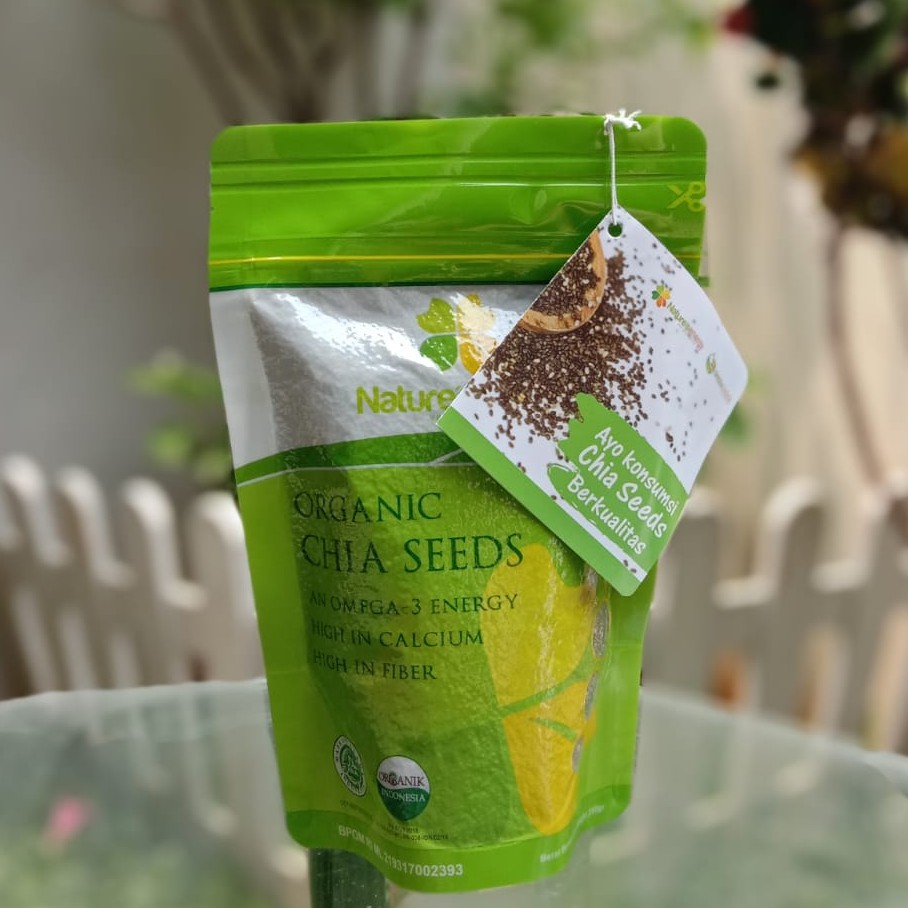 

Organic Chia Seed Natures Energu 250gr Mexico - JSR