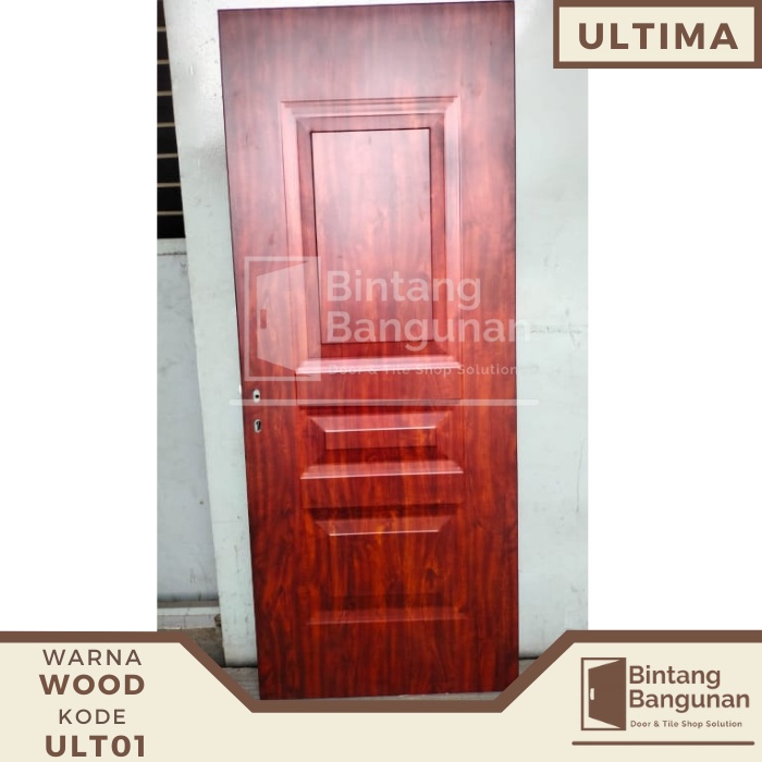 Pintu Utama / Pintu Kamar Tidur Premium Aluminium Tebal ULTIMA