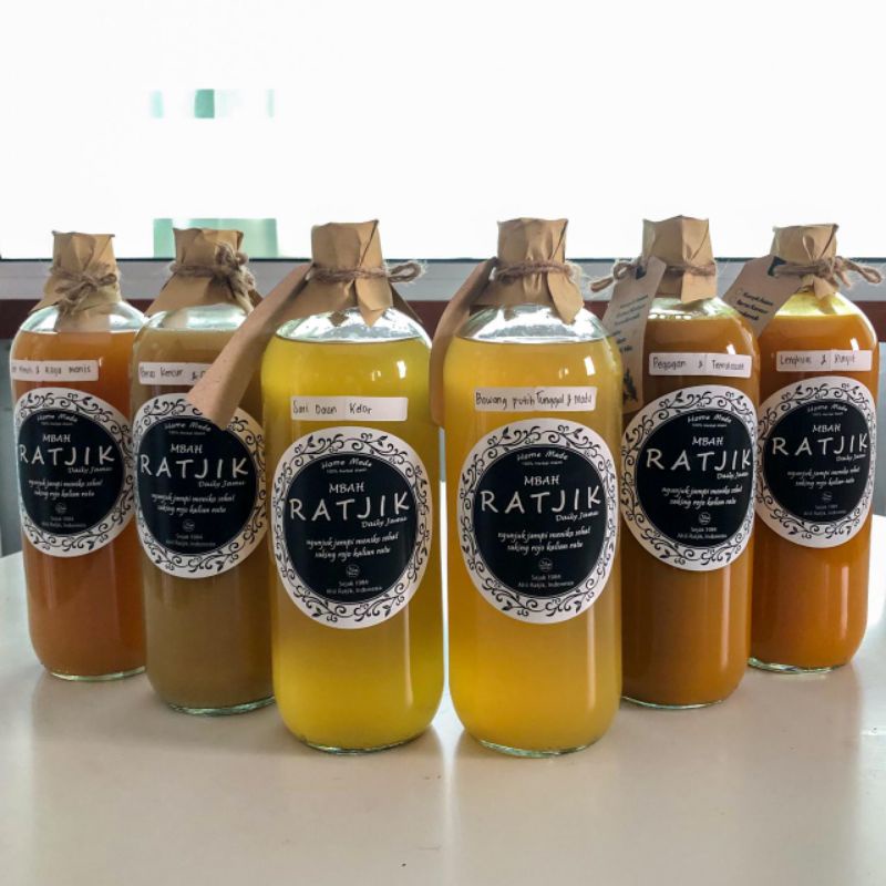 

Jamu Ratjik Sehat sesuai anjuran KEMENKES 100% ALAMI PREMIUM QUALITY