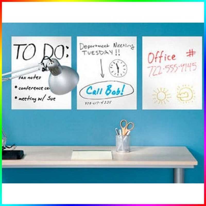 

papan tulis putih stiker / whiteboard stcker