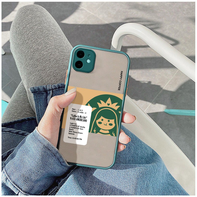 PRINTING HYBRID Starbucks case realme c31 c35 narzo 50a prime  a96 4g a76 A36 8i narzo 50 9 pro plus reno 7z 6 4g f7 realme C21Y C11 2021 3 5 5i 5 pro 6 7i c17 8 4g c11 c12 c15 c25 c20 c21 2020 A96 5G