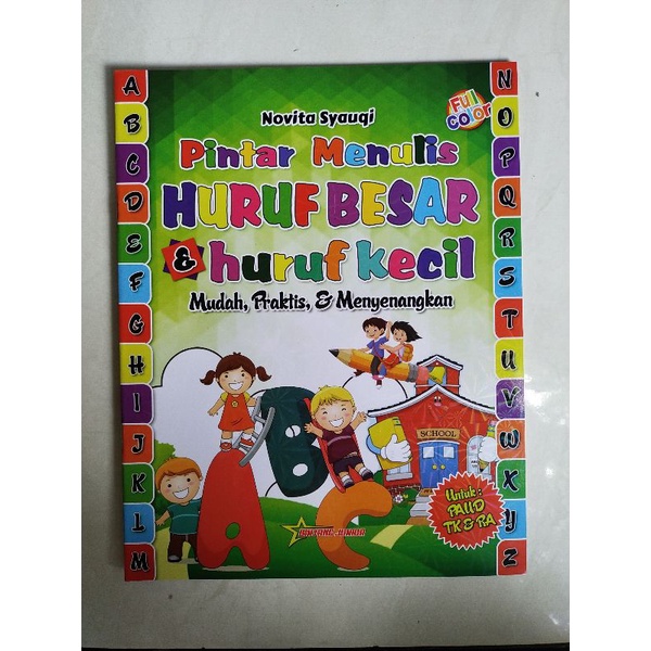 Pintar menulis huruf besar & huruf kecil