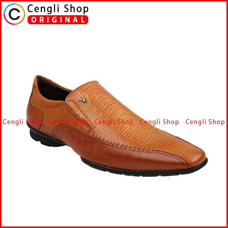 HM02 SEPATU HUSH PUPPIES PRIA KERJA KANTOR BRANDED ORIGINAL ORI COKLAT