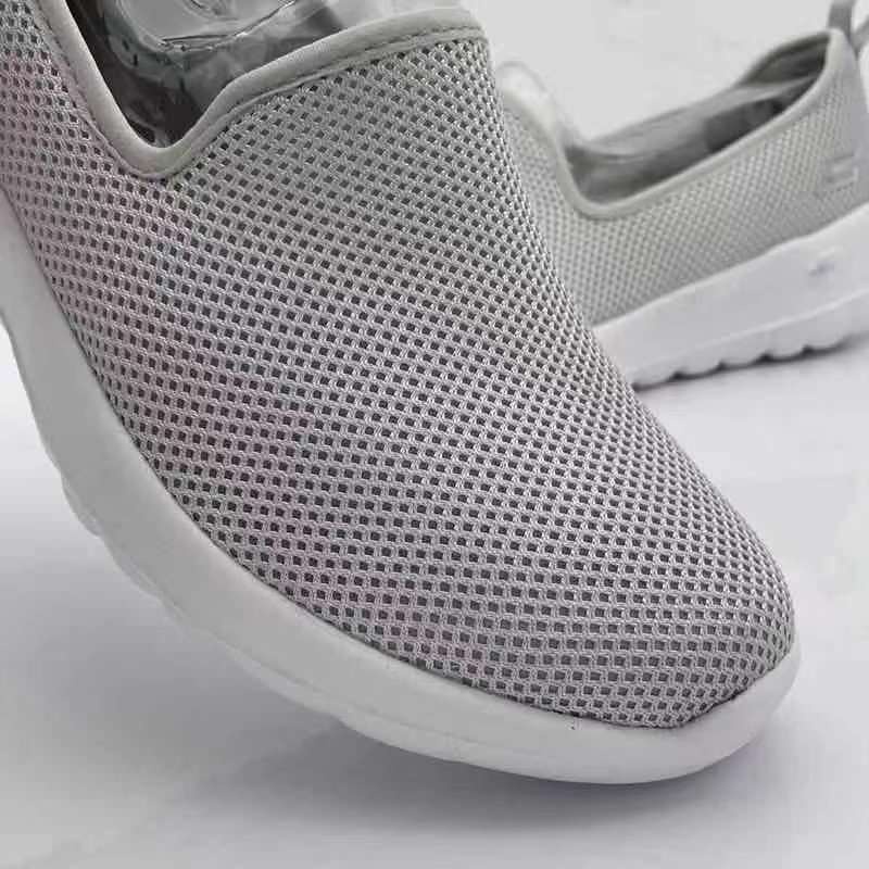 SKECHERS sepatu sneakers wanita tanpa  shoes  slip