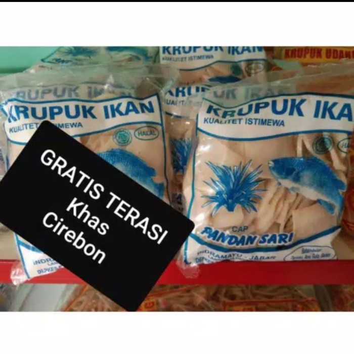 

SALE Krupuk ikan pandan sari 200 gram