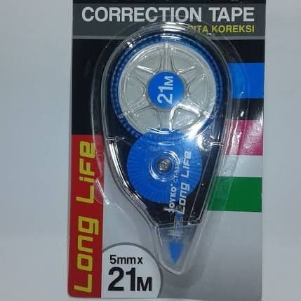 

TULIS-ALAT- TIPEX ROLL JOYKO CT-533 21M/CORRECTION PEN/TIPE-EX KERING/TIP X KERTAS -ALAT-TULIS.