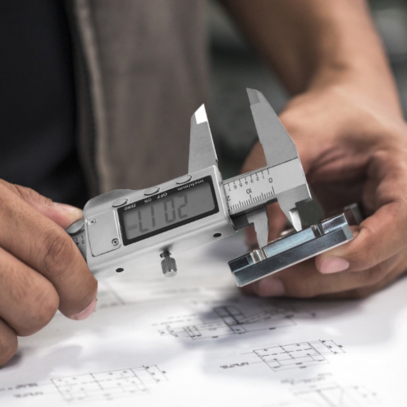 Deli Vernier Caliper/Jangka Sorong Digital 6 inch Stainless Steel DL91150 /Alat Perkakas