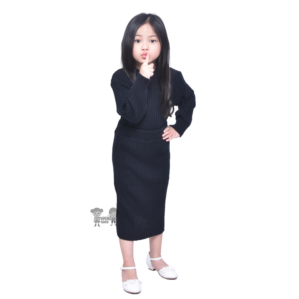 ROK RAJUT ANAK PEREMPUAN//ROK RAJUT SPAN ANAK ANAK 1-5-8THN