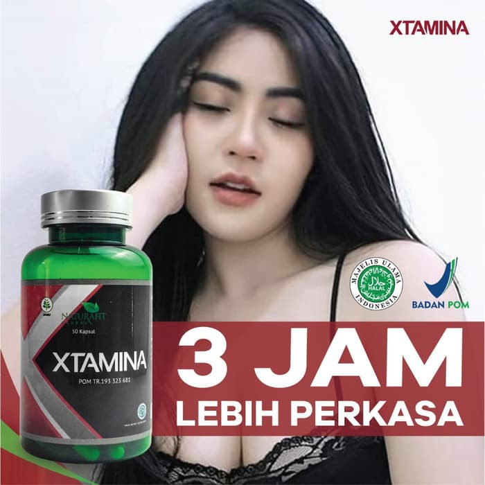XTAMINA Original Stamina Pria Dewasa Kuat Kualitas Premium Herbal Aman Original Terdaftar BPOM MUI