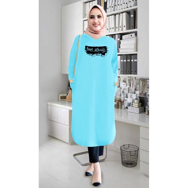 Tunik wanita / tunik murah / tunik kekinian / tunik panjang / tunik import / tunik jumbo