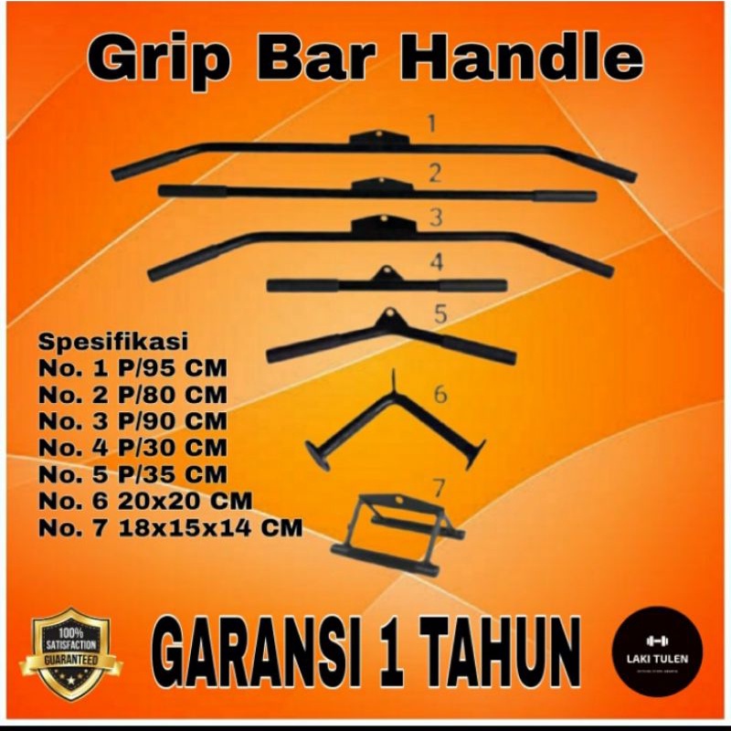 Lat Bar Hand Grip Untuk Variasi Pull Down