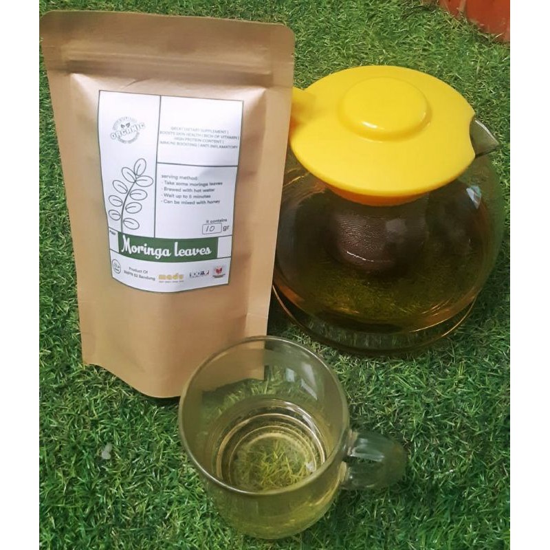 

Herbal tea teh kelor 10gr moringa powder leaves