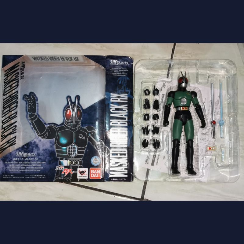 SHF Kamen Rider Black RX Renewal not SS black zero one saber acrobatter