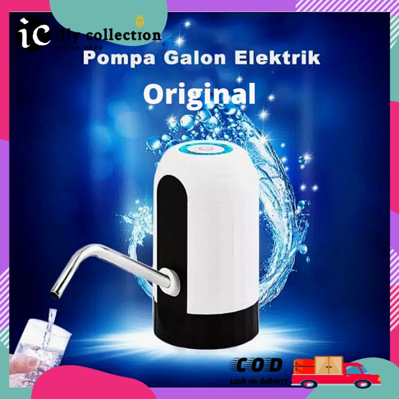 Pompa Galon Elektrik Recharge Dispenser Air