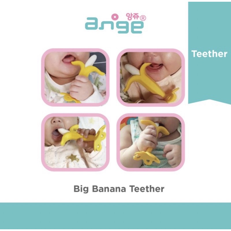 ANGE Big Banana Teether - Gigitan Bayi