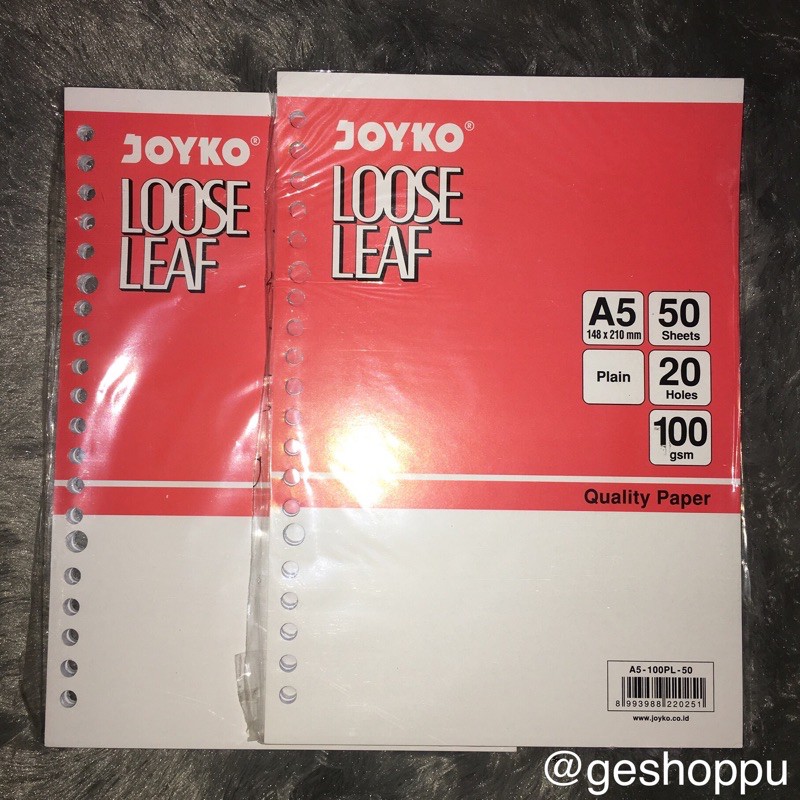 

[NEW] Joyko Kertas Binder Plain | Polos