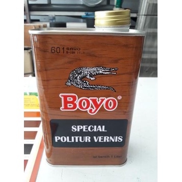 Silahkan Order] Cat plitur BOYO warna 1 liter