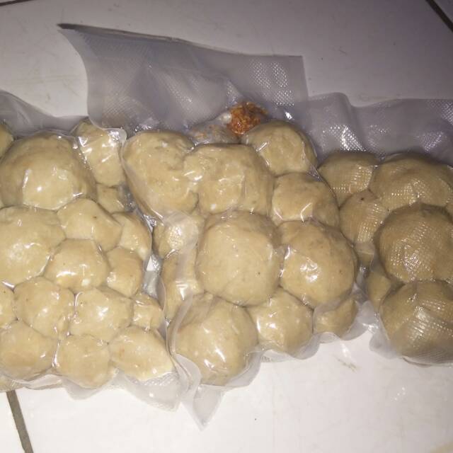 

Bakso sapi home made varian mix