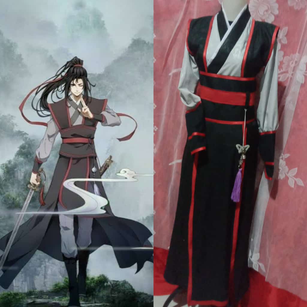 WEI YING Wei Wuxian Young Dinghua Version Costume Kostum Cosplay